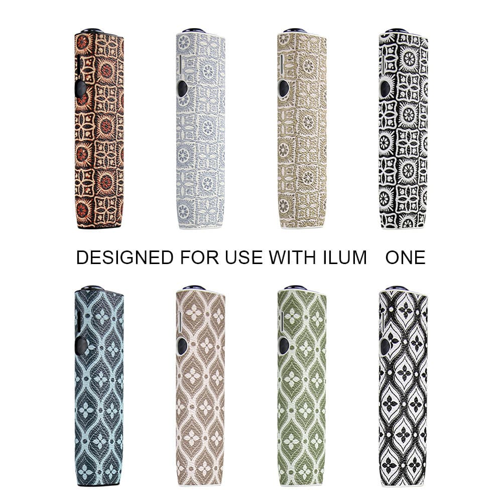 Factory stock ilum ione heat-not-burn tobacco device decorative shell case IQO ILUM ONE protective cover