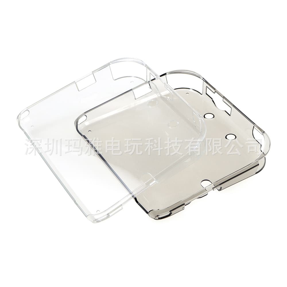 2DS TPU Case, Transparent Soft Protective Cover, 2DS Console TPU Soft Shell, Drop-Resistant Transparent Case