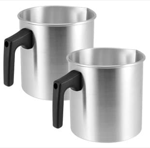1.2L Candle Melting Pot DIY Candle Wax Melter Candle Melting Pot Wax Pouring Pitcher with Heat-Resistant Handle Candle Making