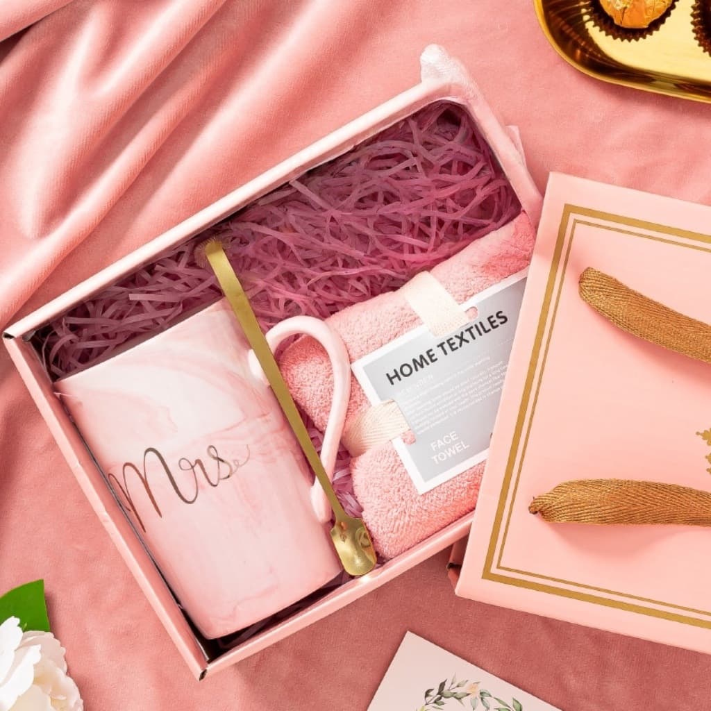 Corporate Gift Set Customized Practical Ceramic Mug Gift Box High-Quality Cup Wedding Return Gift