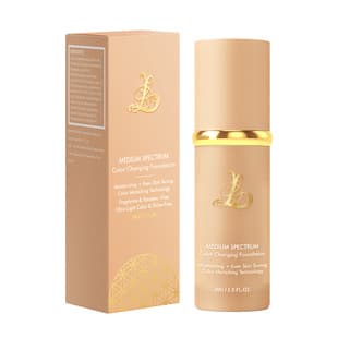 Cross-border bestseller L color-changing liquid foundation 4-in-1 bionic concealer, no white cast, no caking, setting makeup, English packaging