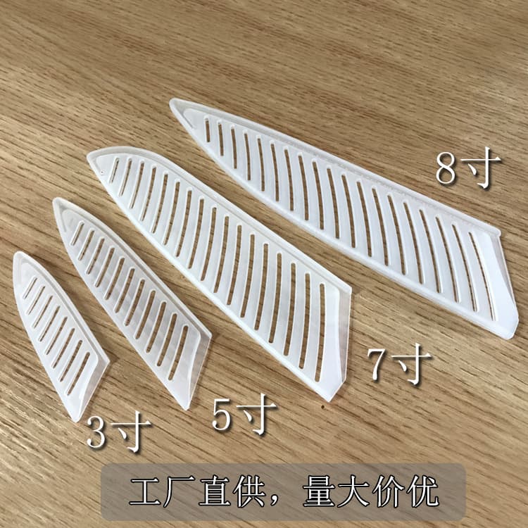 Transparent Blade Sheath PP Clear Plastic Knife Cover Ceramic Knife Protector Dustproof Sleeve
