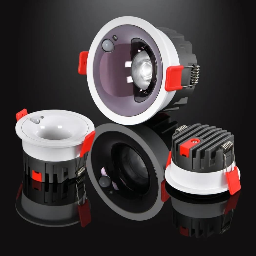 LED downlight recessed kit housing narrow frame COB spotlight light control sensor housing kit housing