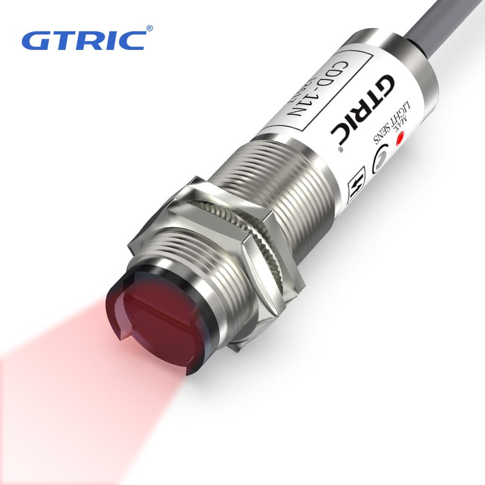 Four-Wire Photoelectric Switch CDD-11N Adjustable Diffuse Reflection CDD-40N Infrared NPN Normally Open + Normally Closed Sensor
