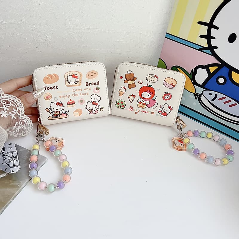 Cross-border Direct Supply 2026 New Hello Kitty Card Coin Purse Card Holder Storage Portable Carry-On Gift Exhibition