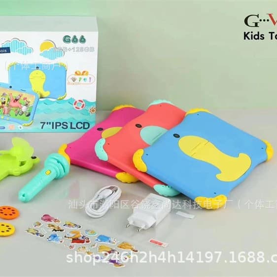 Export 7inch Kids Tablet PC Android 2SIM G66 Tablet
