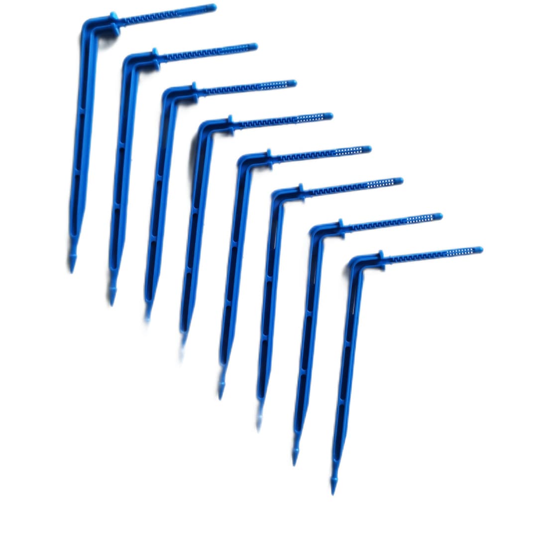 Spot wholesale agricultural irrigation orchid curved arrow pressure compensation drip arrow water output evenly one out two drop arrow orchid curved arrow