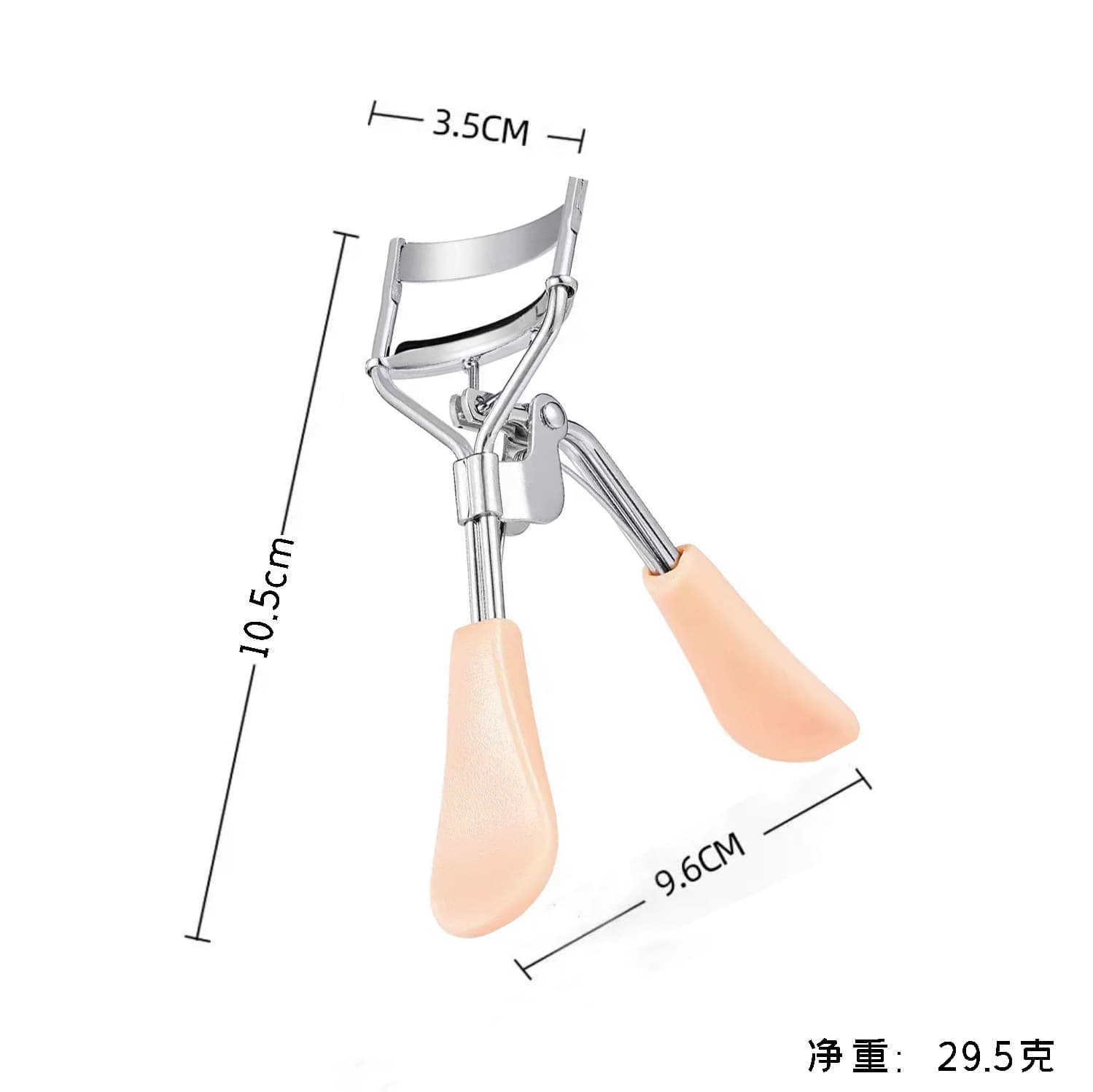 Black Eyelash Curler Ultra-Wide Angle Long-Lasting Shaping Tool Lash Curler Silver Factory Wholesale