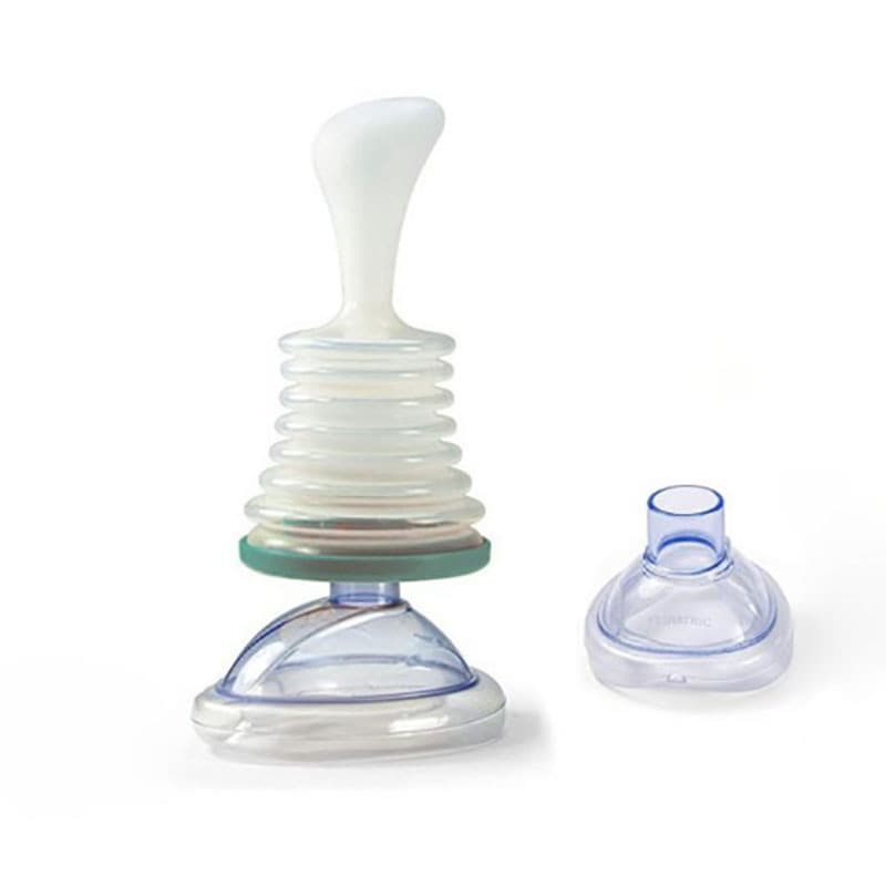 Outdoor Cross-Border Breathing Trainer Choking Emergency Rescue Breathing Mask Choking Emergency Device