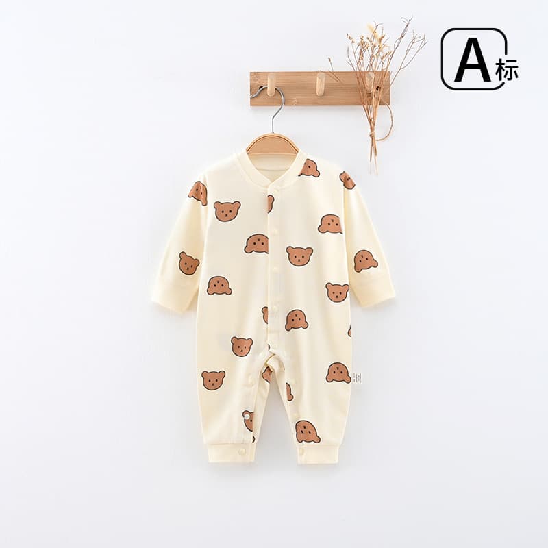 Baby Bear Winter Romper for Boys and Girls, Infant Outdoor Jumpsuit, Sleepwear