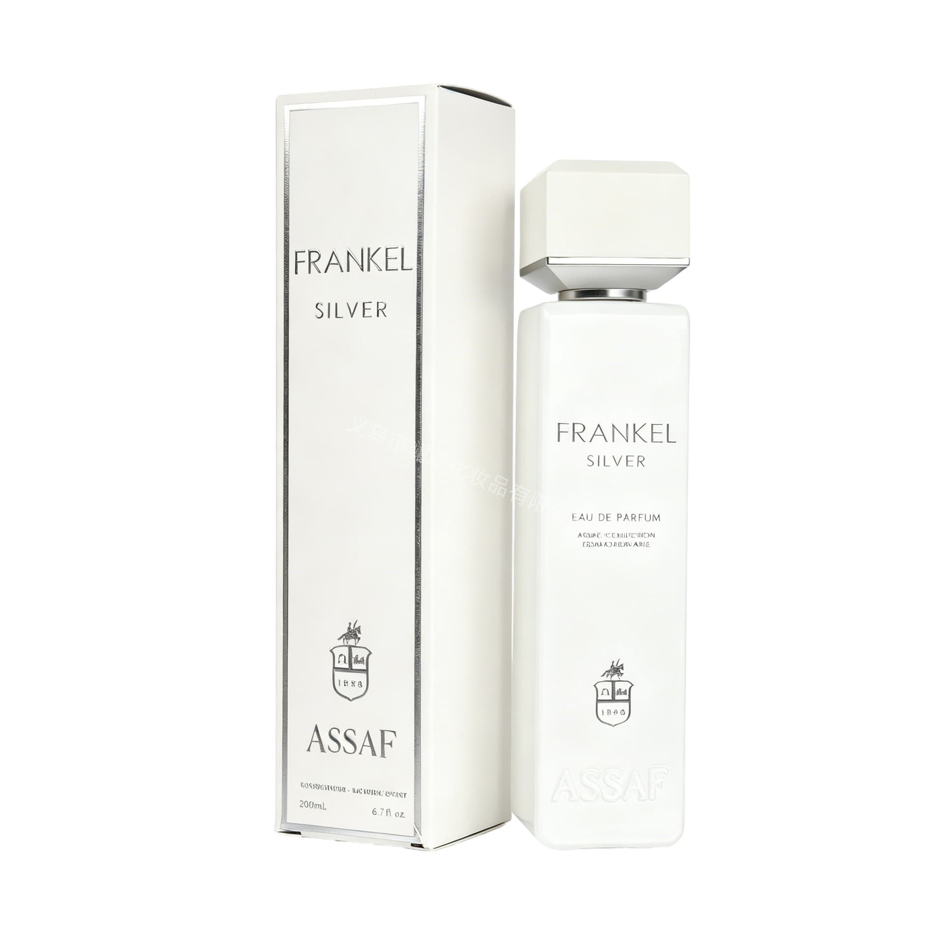 Cross-Border Foreign Trade Arabic Men's Perfume 200ml Assaf Frankelsilver Middle Eastern Perfume