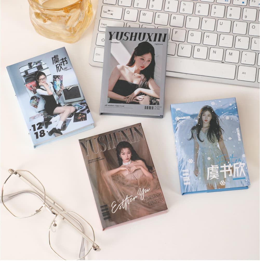3D Celebrity Merch Cute and Diverse A7 Notebook Pocket Magazine with 80 Non-Repeating Pages, Hot Selling Item
