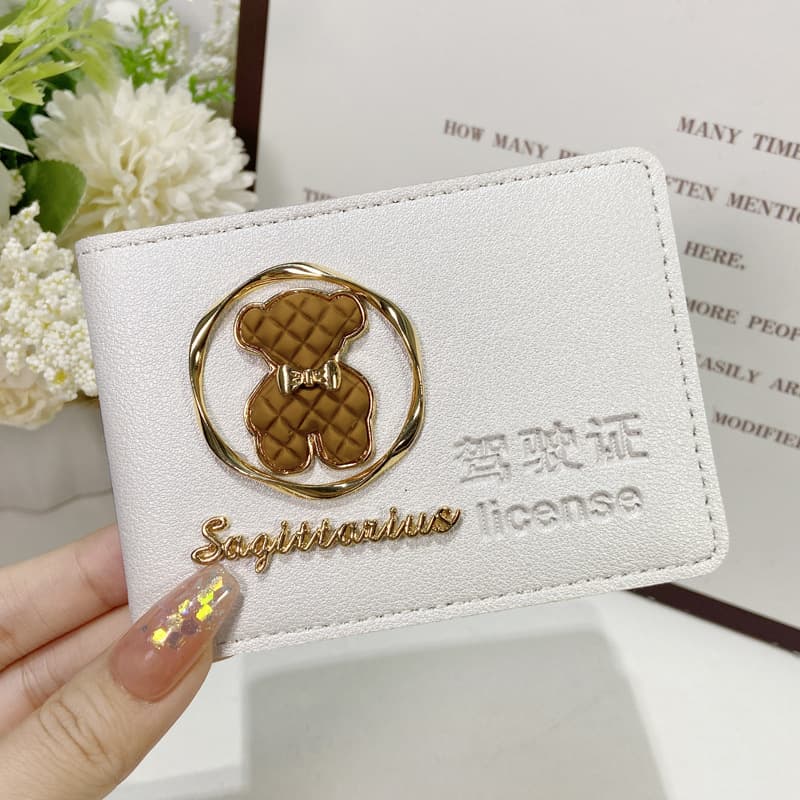 All-in-one Motor Vehicle Driver's License Cover, Cute Personalized Creative Card Wallet, Trendy License Protector