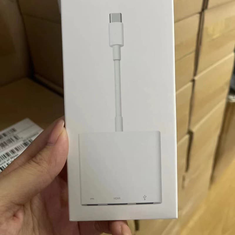 For Apple Original USB-C Digital Audio HDMI Multi-Port Converter USB Drive Camera Audio Video Switch/Divider