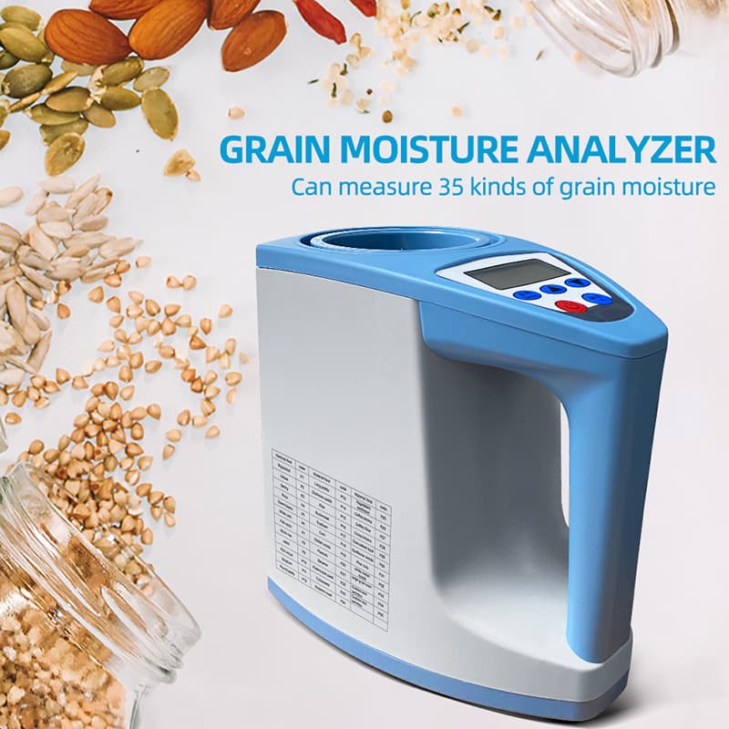 LDS-1G Grain Moisture Analyzer, Rapid Grain Moisture Measurer, Grain & Coffee Bean Moisture Meter, Humidity Detector