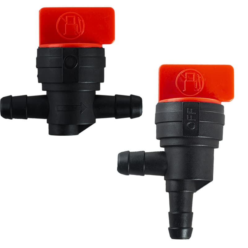 Yunbei carburetor switch valve 180° 90° lawnmower throttle switch valve isolation valve Britton