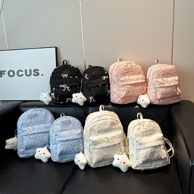 Niche Design High-Aesthetic Japanese-Style Versatile School Backpack, Large Capacity for Middle School, High School, and College Students