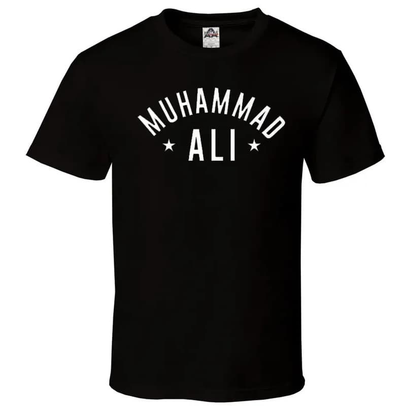 【Cross-border European code】Heavyweight Muhammad Ali Boxing Fans T-Shirt