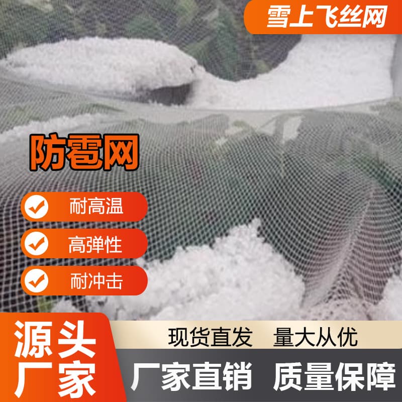 Processing Custom New Material Polyethylene Cross-Line Hail Nets, Thickened and Dense Hail Nets for Agricultural Orchards