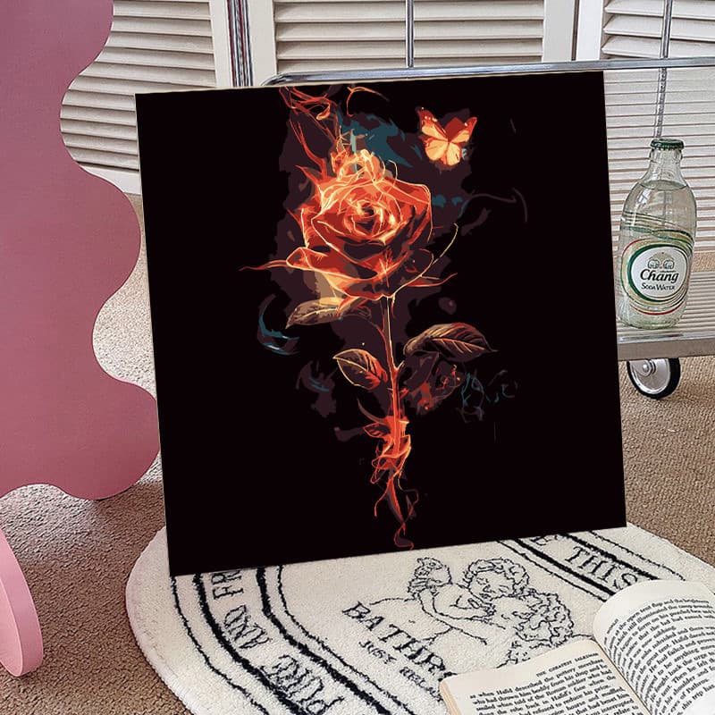 Factory direct sales cross-border 12-color high-gloss acrylic paint high-quality DIY digital oil painting
