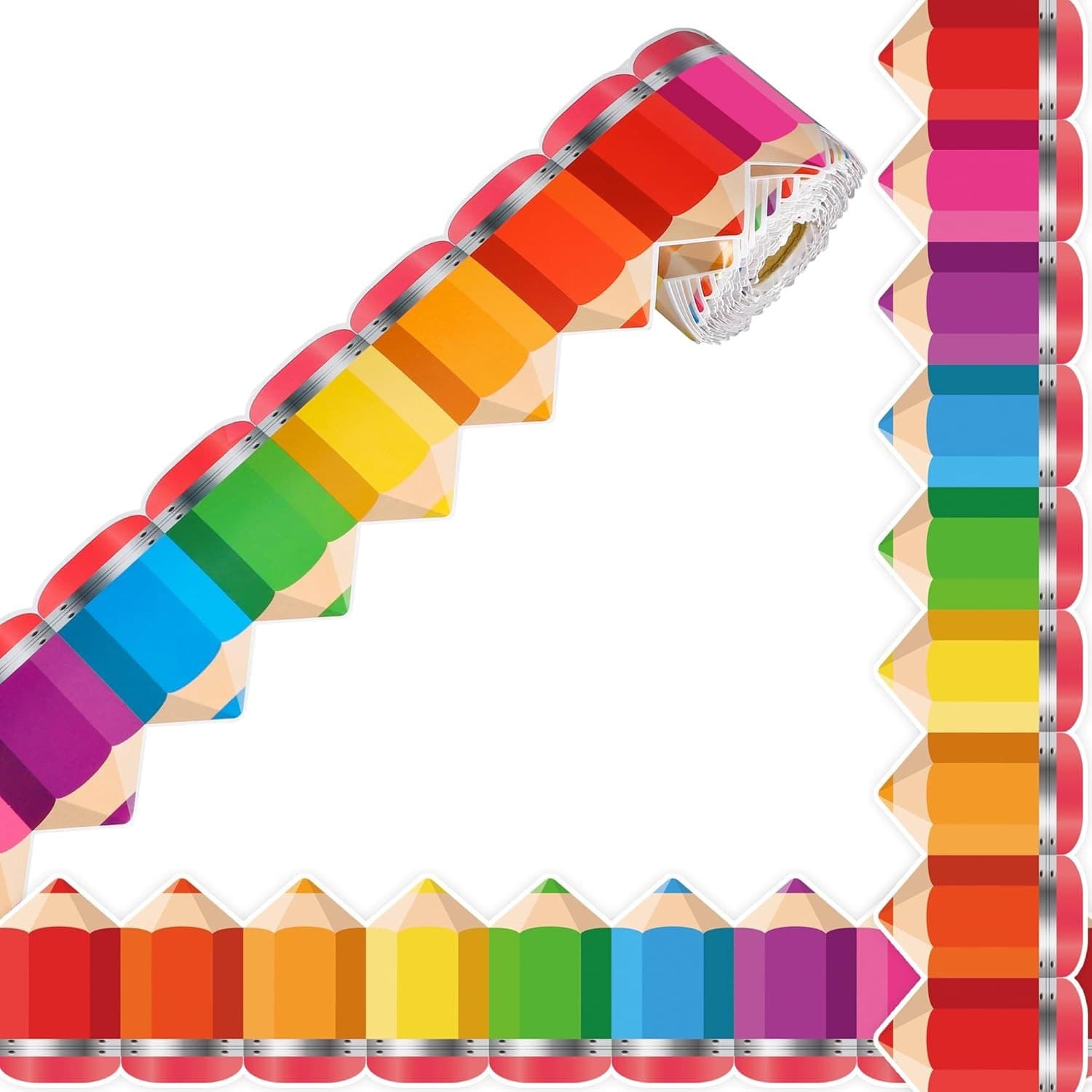 Wholesale Roll Pencil Blackboard Sticker Decorative Room Border Craft Art Decoration Adhesive Sticker