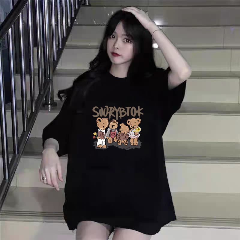 bf American versatile pure cotton short-sleeved T-shirt for men and women basic printed oversize bottoming shirt white women's short-sleeved.