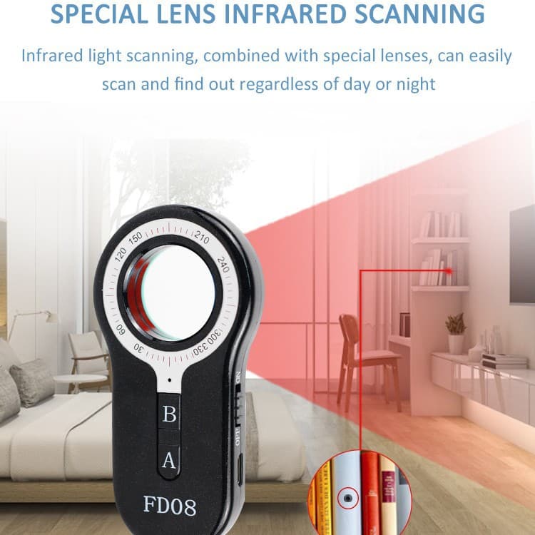Cross-border Anti-infrared Anti-peeping Detector Infrared Scanning Detector Scanner Anti-surveillance