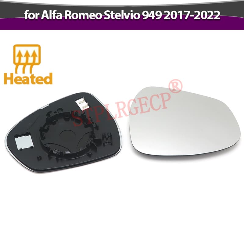 For Alfa Romeo Stelvio 949 Lens Reverse Rearview Mirror Glass