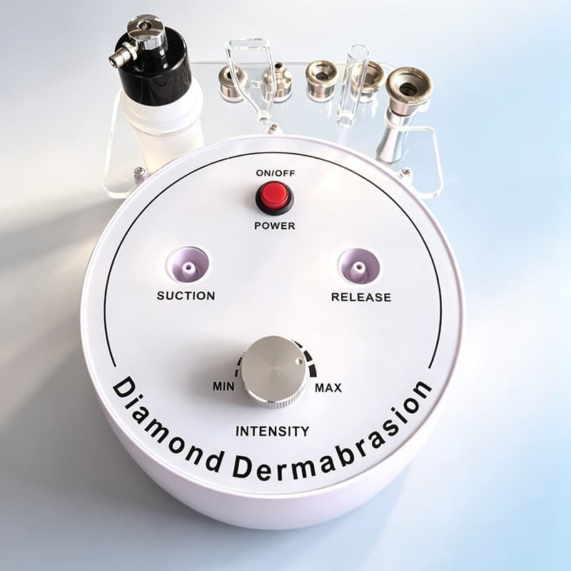 3-in-1 Diamond Microdermabrasion Machine Pore Cleansing Skin Resurfacing Oxygen Infusion Blackhead Removal Skin Rejuvenation Beauty Device