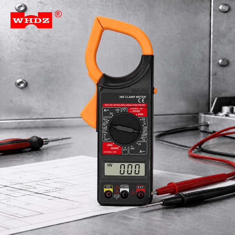 Clamp Meter 266 Clamp Meter Ammeter Digital Hold Weihua Electronics