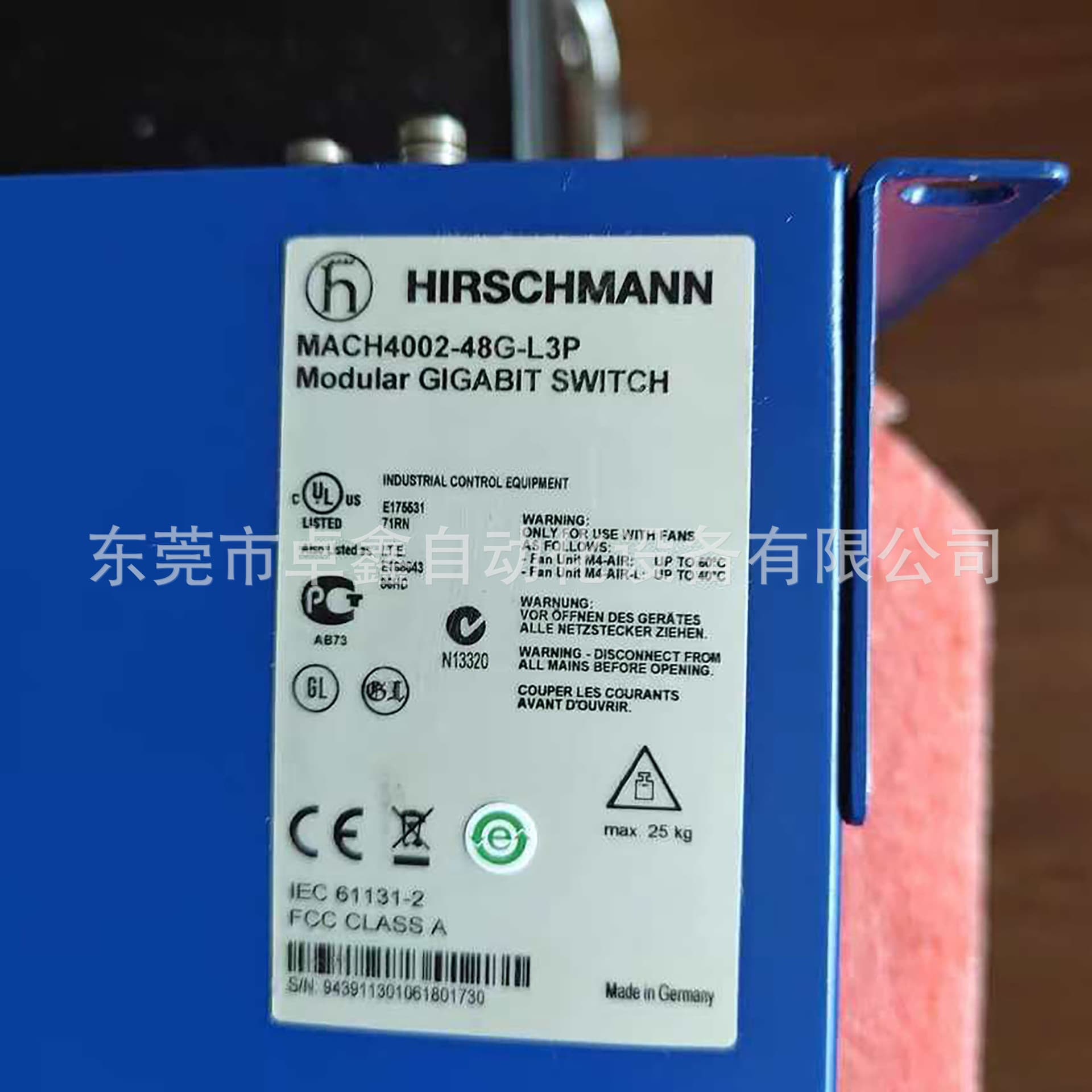 MACH4002-48G-L3P Hirschmann Core Network Switch - Price Negotiable