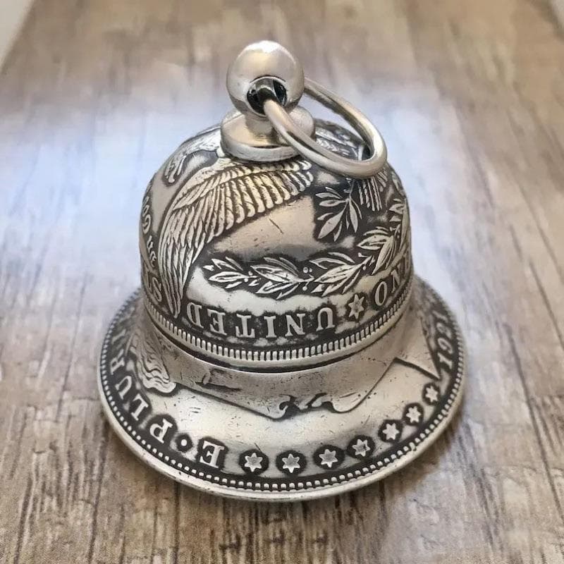 Zibi Cross-border Amazon Silver Coin Bell Morgan Silver Dollar - Bell Halloween Decoration