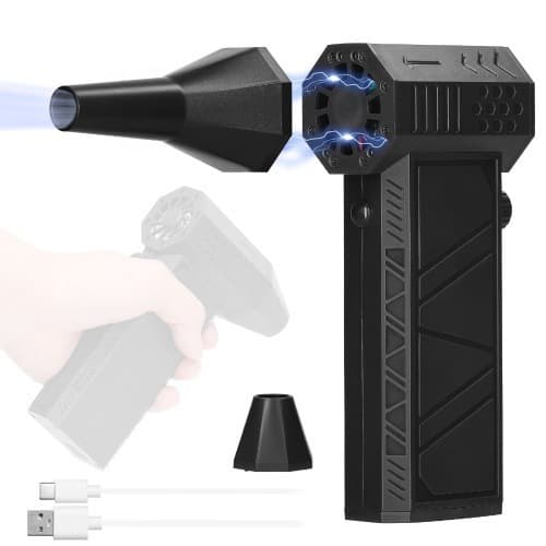 X6 High-Speed Brushless Turbine Fan for Snow Blowing, Car Washing, and Handheld Outdoor Use