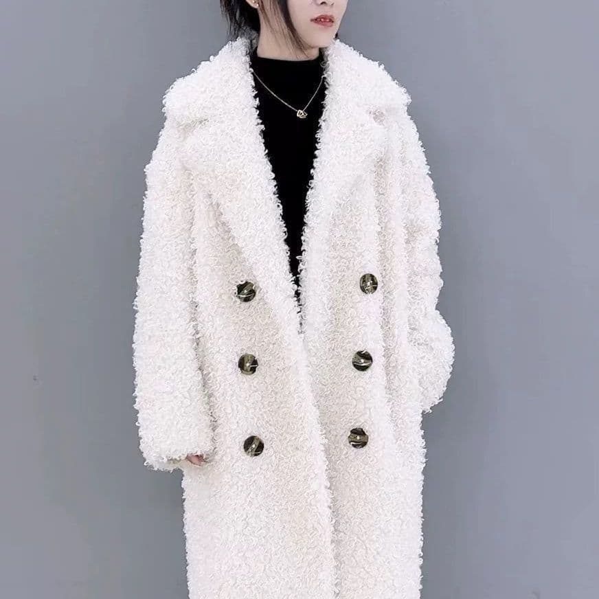 Fur Coat Toscana 2025 Lamb Fleece Jacket for Women, Winter New Style Fur and Leather Integrated Lamb Thickened Coat