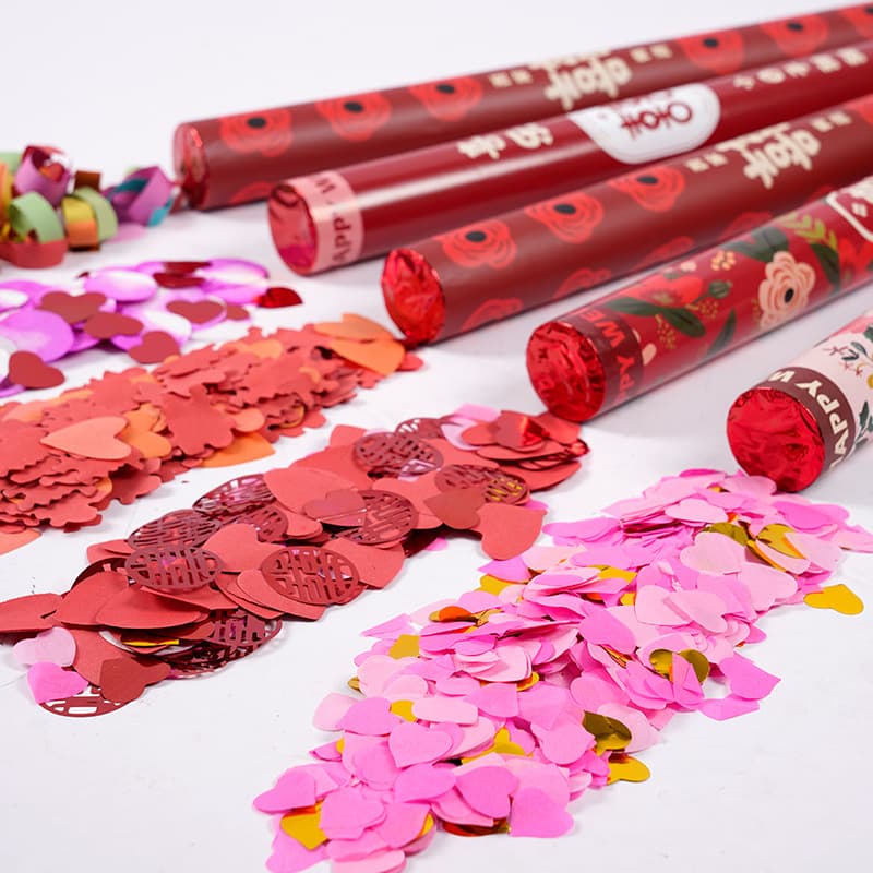 Office Culture/fireworks/firecrackers Category Product - 12 Inch Confetti Poppers For Wedding Favors Year Celebrations Occasions