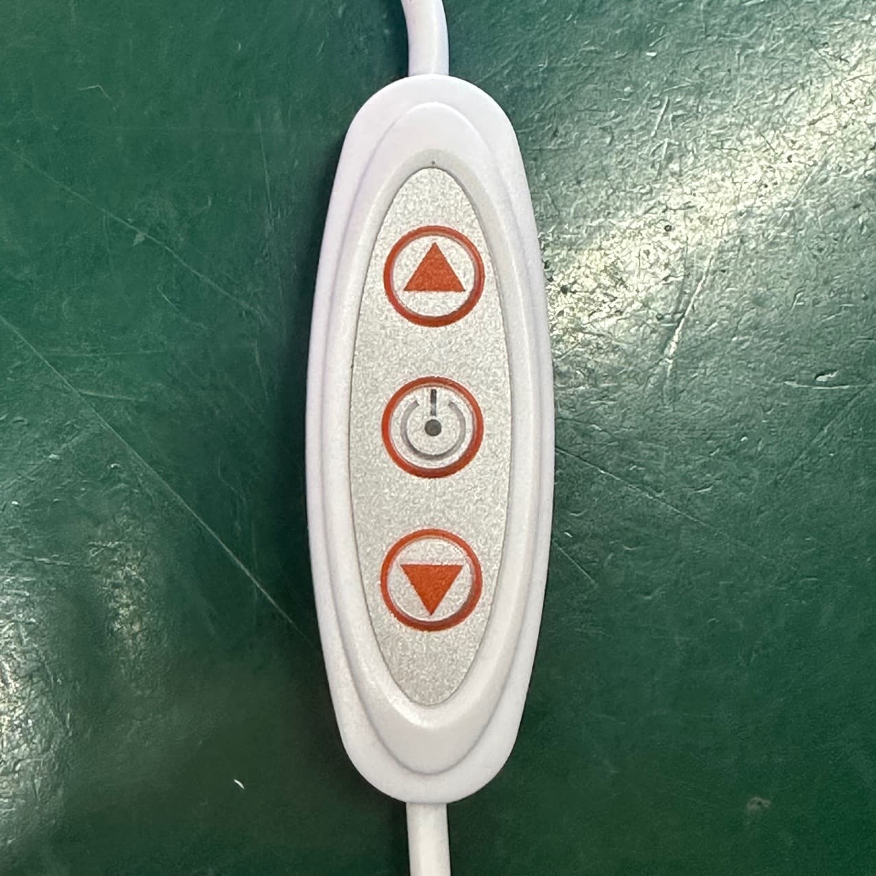 Three-button controller 5V/12V 10-step stepless dimming switch cable for neon lights, single-color LED fixtures, 2m 3A