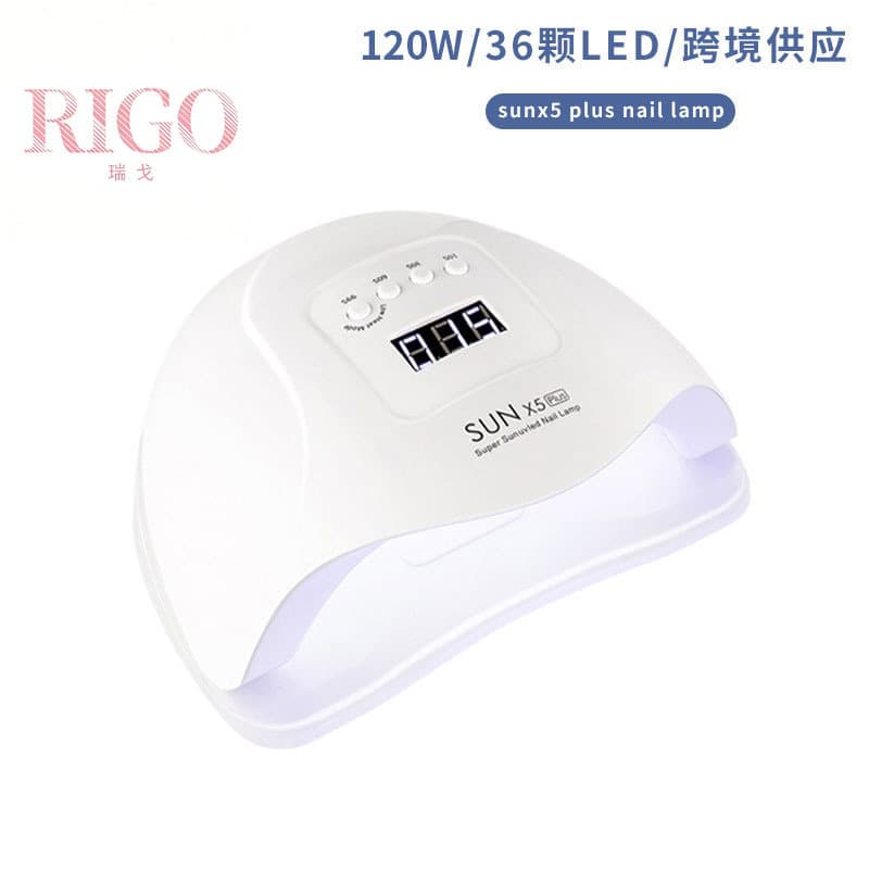 SUN X5 Plus Nail Lamp 120W High Power Nail Machine Phototherapy Lamp Nail Salon UV Lamp Nail Curing Lamp Cross-border