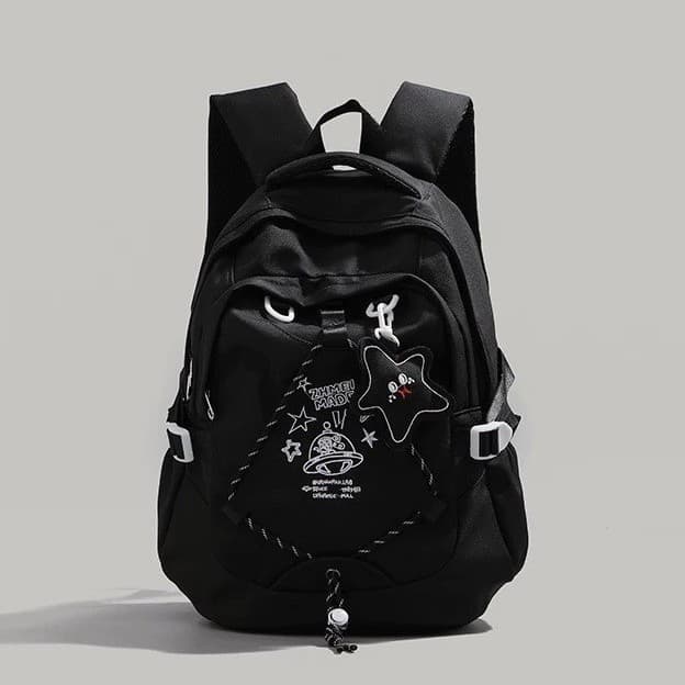Backpack College Style Planet DIY Pendants Large Capacity Student Backpack for Freshmen High School And University Students