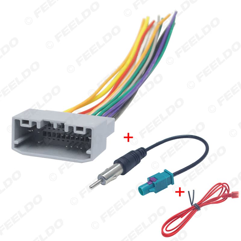 Car Audio DVD Power Speaker Wire Harness for Jeep Compass/Wrangler/Dodge