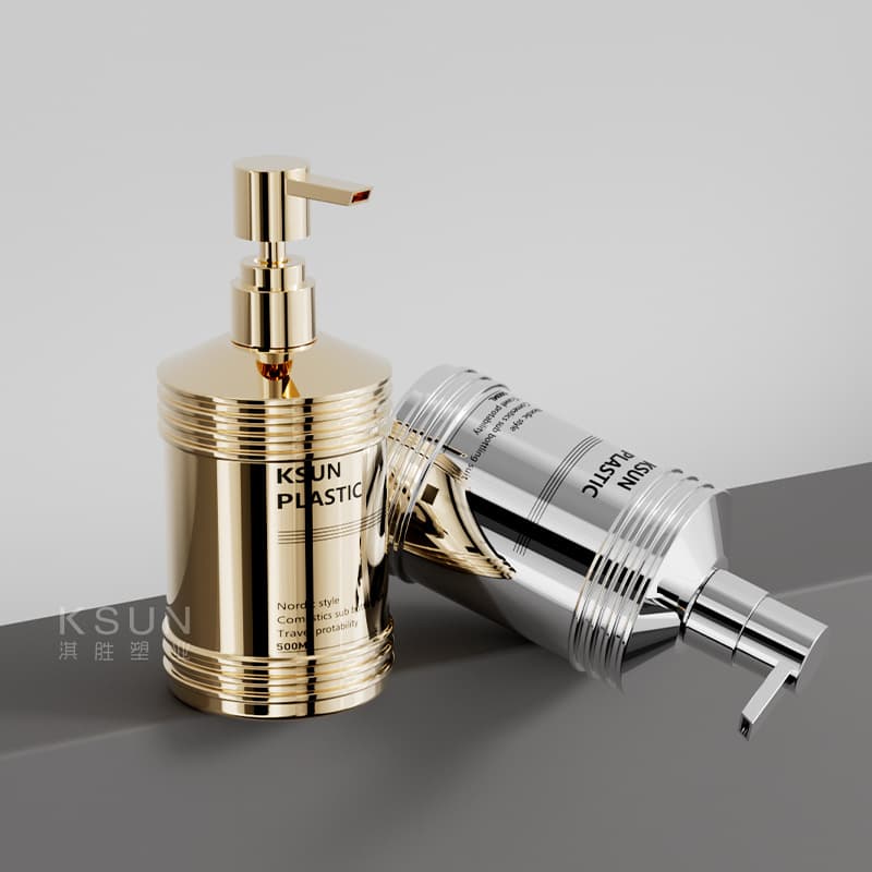 500ml PET Shampoo Bottle Empty Premium Cosmetic Packaging Spray Lotion Bottle Shampoo Refill Bottle