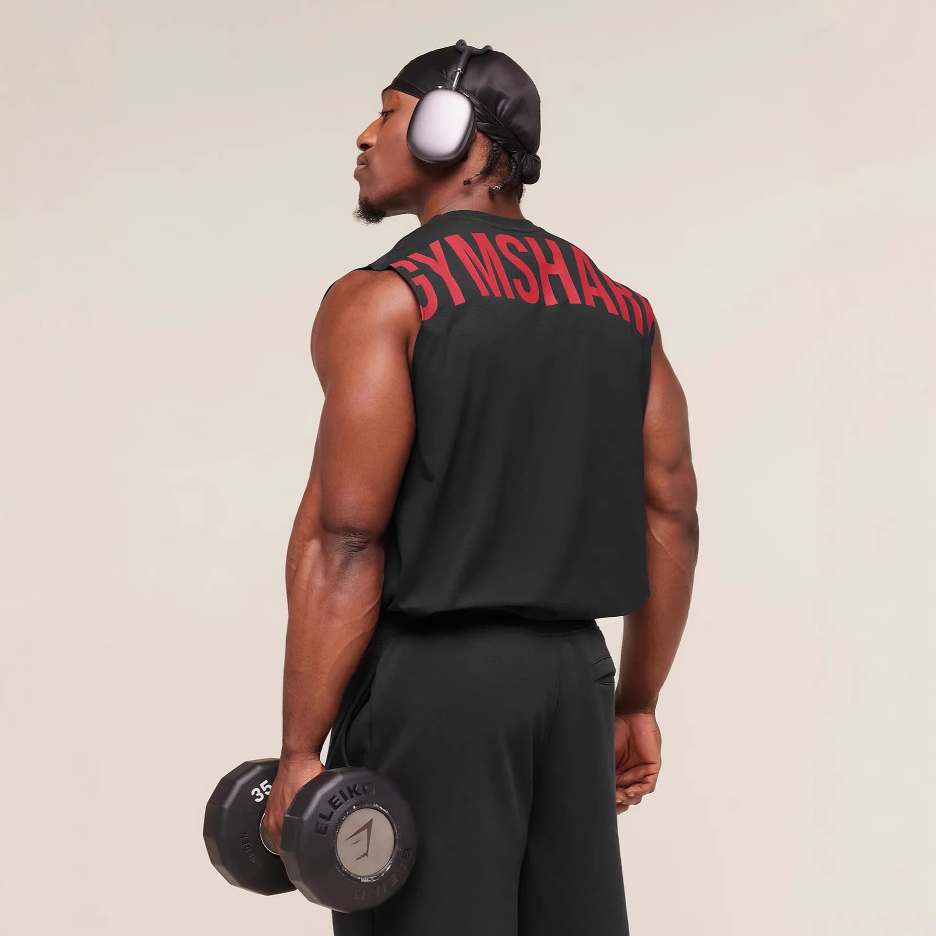 Gymshark Short Sleeve Casual Fitness Wear Shark Cotton Breathable Vest Unisex