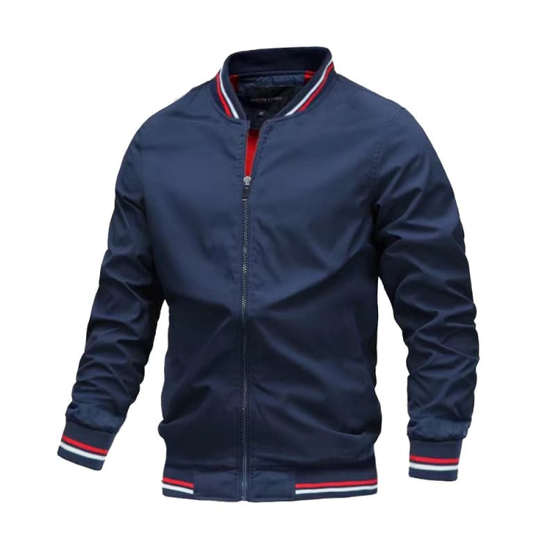 Fashion Men's Spring Autumn Jacket Casual European American Style Outerwear Trendy Thin Jacket Wholesale