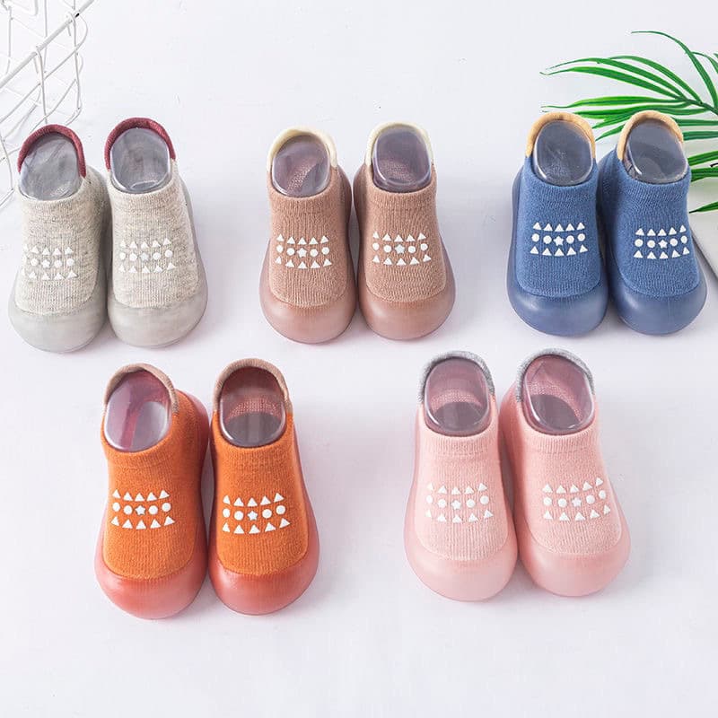 Floor Socks Baby Soft Sole Anti-Slip Anti-Collision Breathable Pre-Walking Shoes Toddler Walking Socks