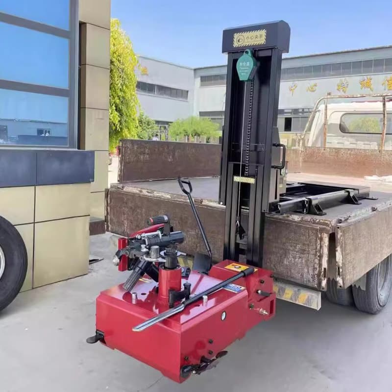 Pneumatic Heavy-Duty Vehicle-Mounted Tire Demounter Electric Lifting Mobile Tubeless Tire Pneumatic Tire Changer Model 1200