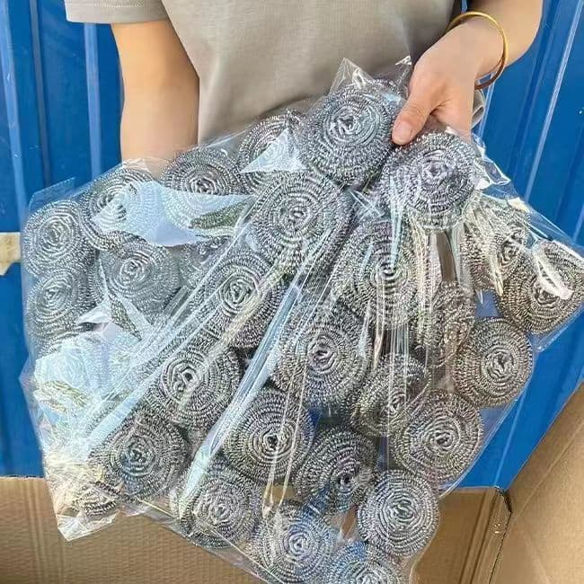 With Handle】Stainless Steel Scouring Pad for Pot Cleaning, Rust-Free Kitchen Cleaning, Direct from Manufacturer, Pocket Warmer Set
