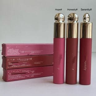 Cross-border Exclusive Rare. /Beauty Selena New Lip Gloss Lip Oil Full Size 3ml Silky Lipstick Soft Matte