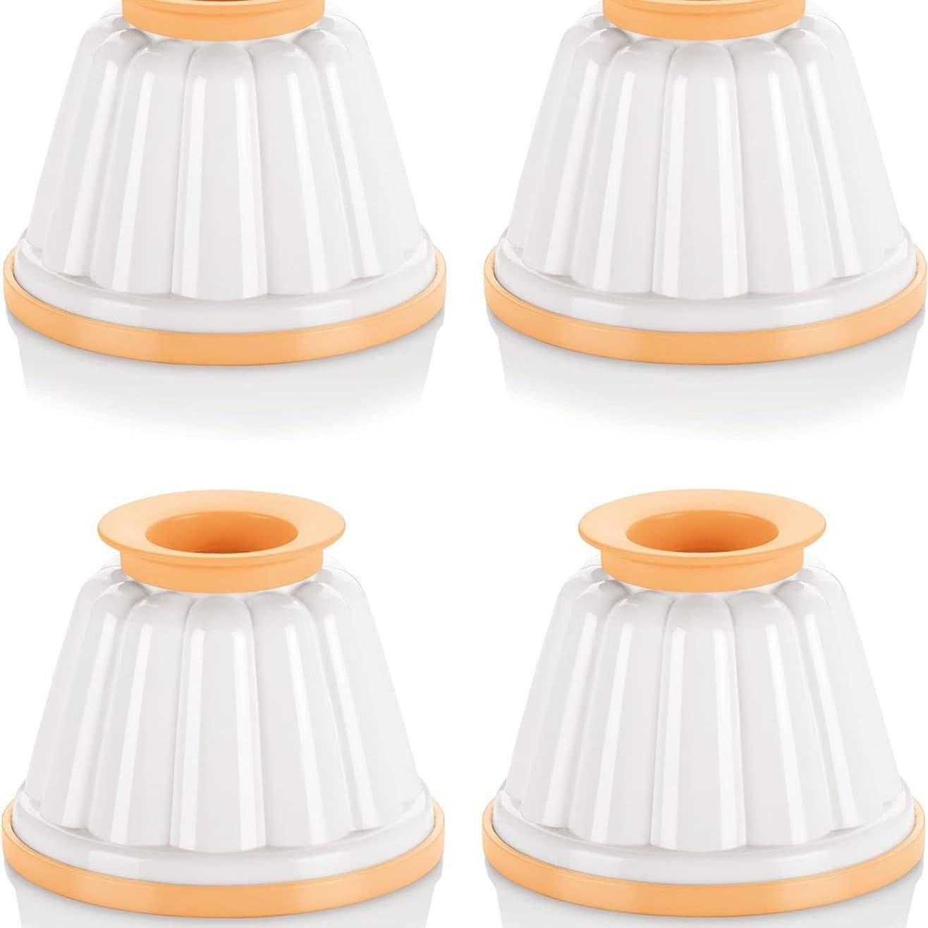 New Pudding Cup Molds with Lids, Yogurt Cup, Mousse Jelly Mold