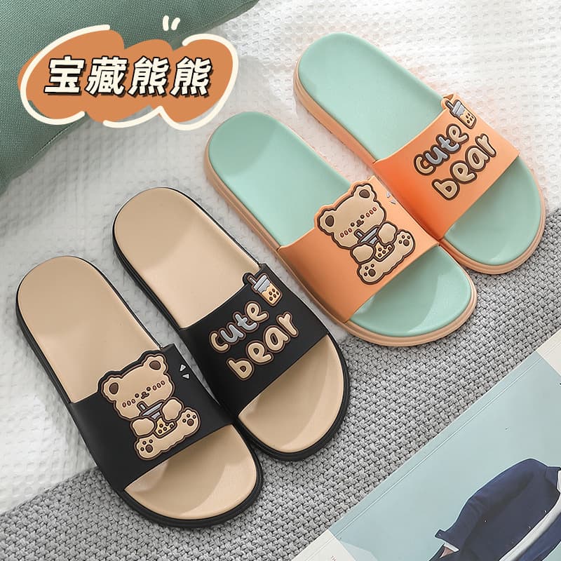 Women's Summer Indoor Home Bathroom Anti-Slip Couple Sandals Men's Non-Odor Outdoor Slippers