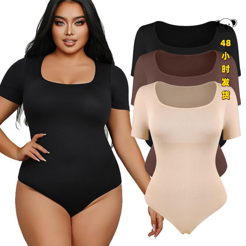 I 10681 Seams Tummy Control Bodysuit