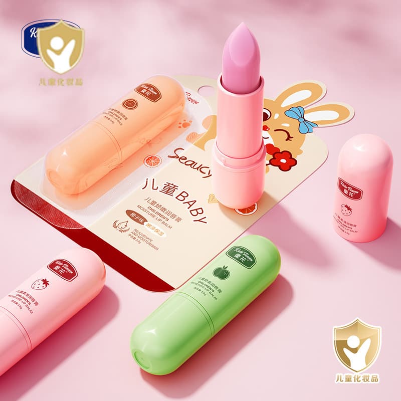 Tonghua Children's Soothing Lip Balm Moisturizing Hydrating Autumn Winter Lip Care Anti-Freeze Anti-Crack Colorless Lip Balm